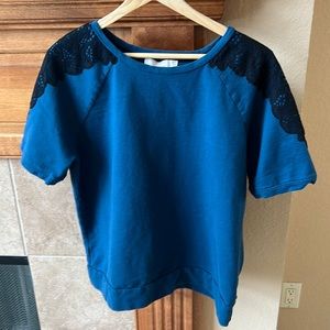 Loft short sleeve sweatshirt